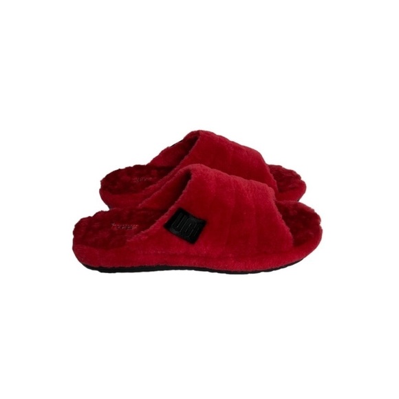 UGG Men\'s Fluff You Slippers Samba Red